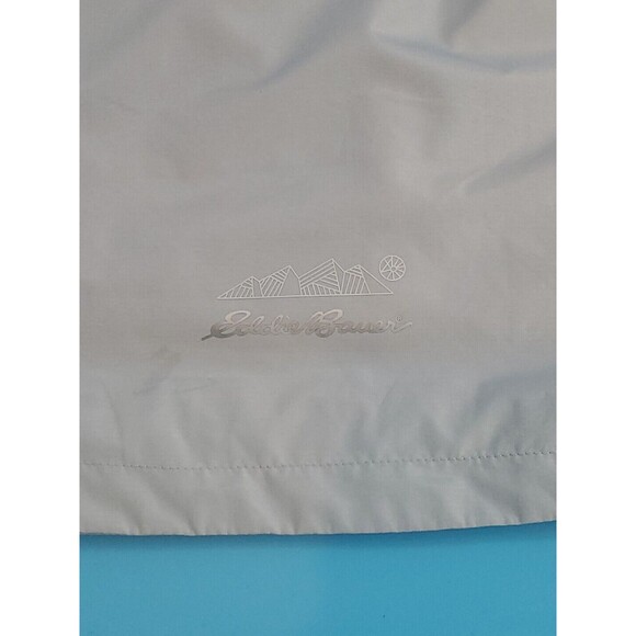 Girl Water Repellent Jacket Sz LG Hooded Rain Lightweight Coat  Pink &  Grey - Picture 11 of 16